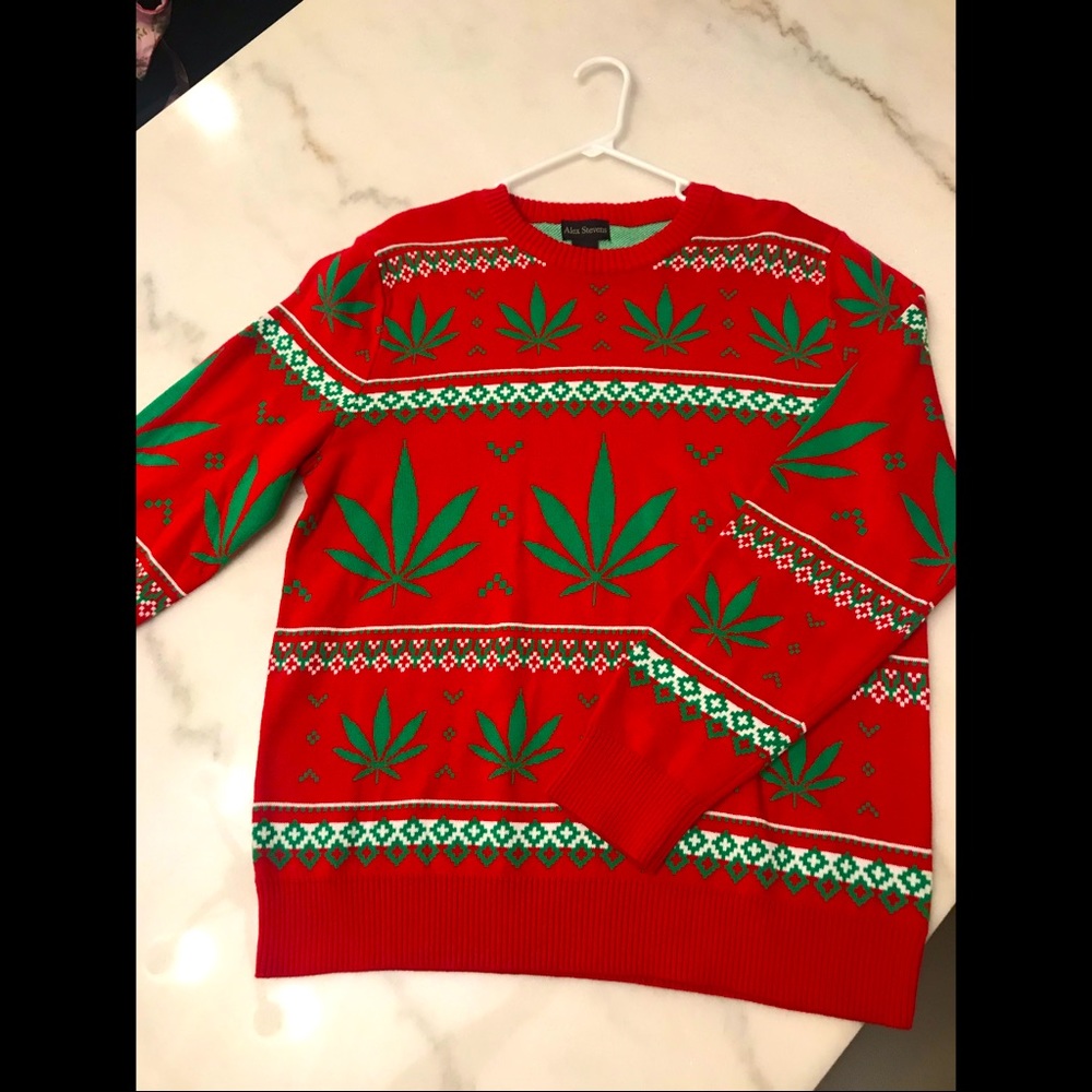 Leaf Christmas Sweater